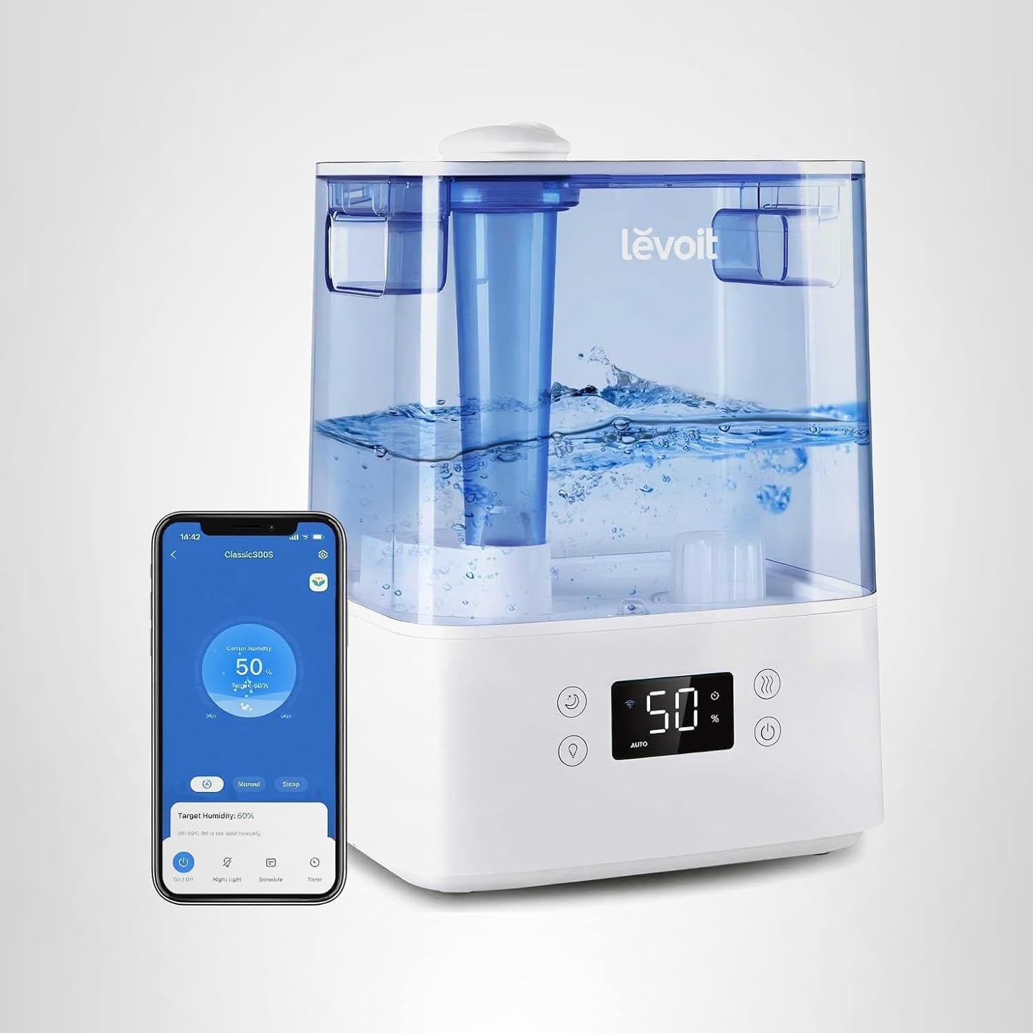 LEVOIT Classic300S Ultrasonic Smart Top Fill Humidifier