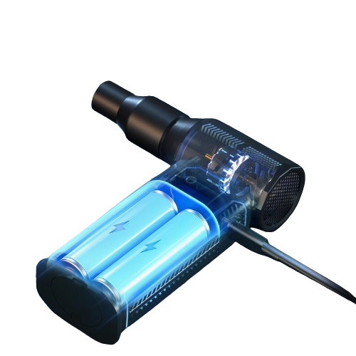 2 in 1 air duster and vacuum